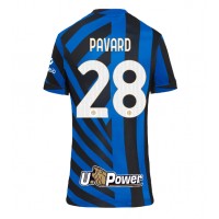 Inter Milan Benjamin Pavard #28 Hjemmedrakt Dame 2024-25 Kortermet